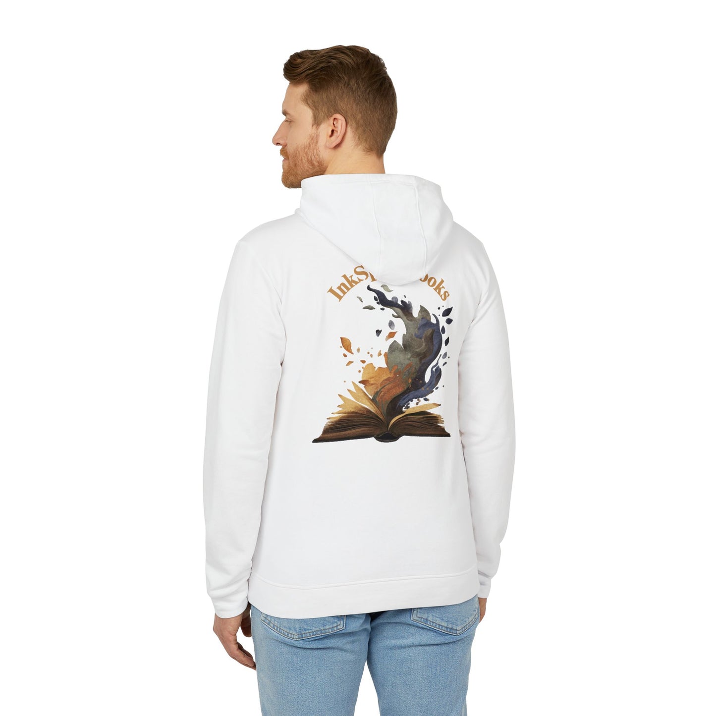 InkSpire Books Adidas Unisex Fleece Hoodie