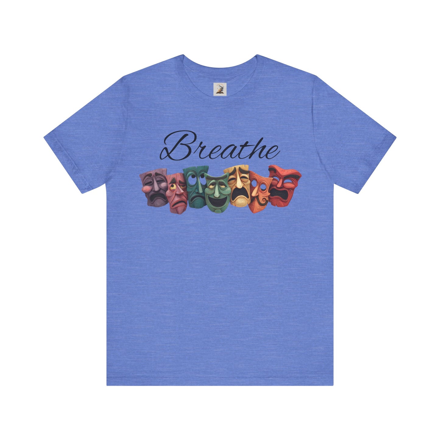 Breathe Drama mask Unisex Jersey Short Sleeve Tee