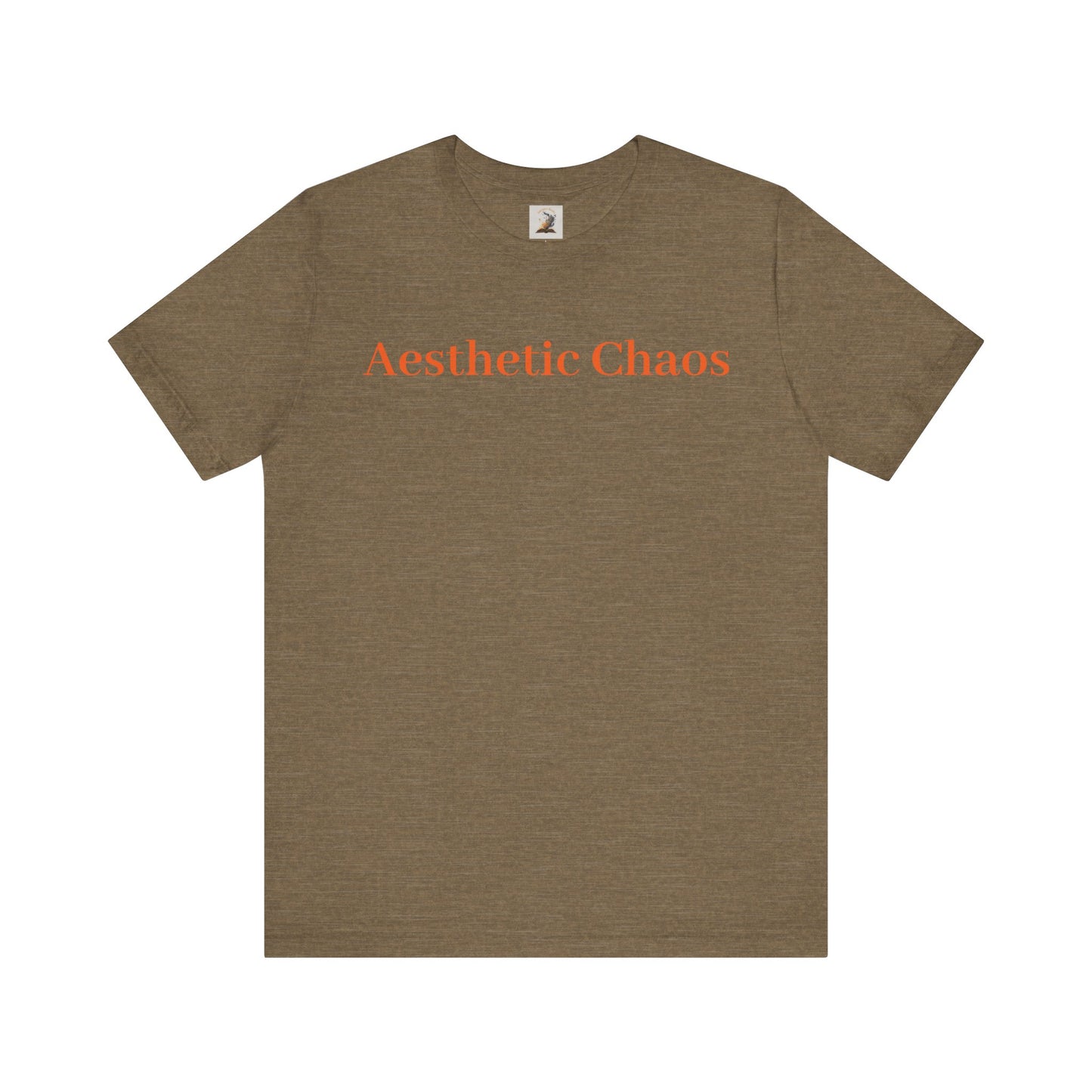 Aesthetic Chaos, Man with dragon, Unisex Jersey Short Sleeve Tee