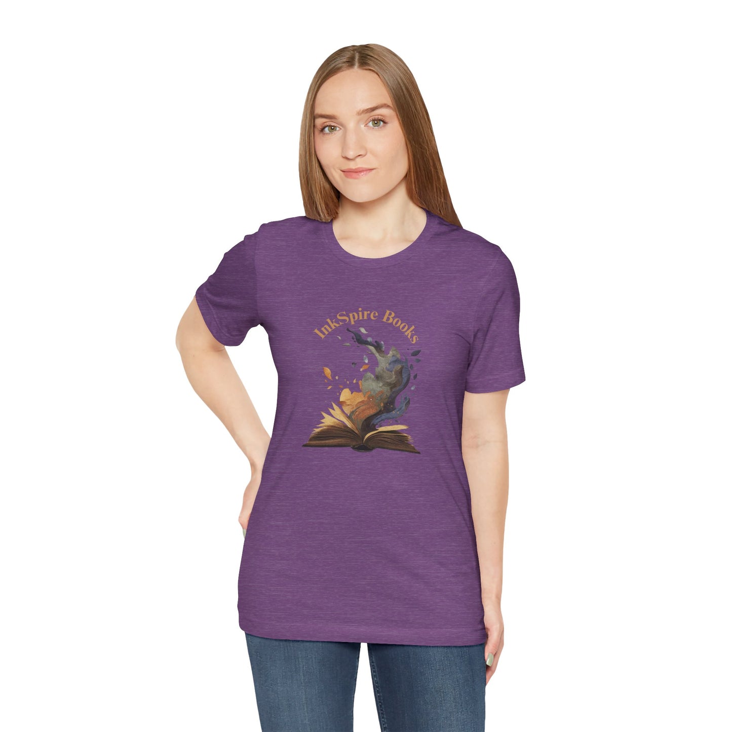 InkSpire Books Logo Unisex Jersey Short Sleeve Tee