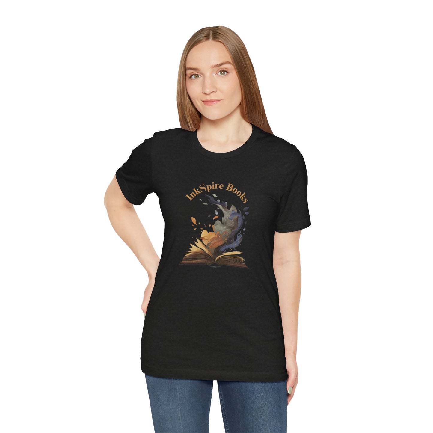 InkSpire Books Logo Unisex Jersey Short Sleeve Tee