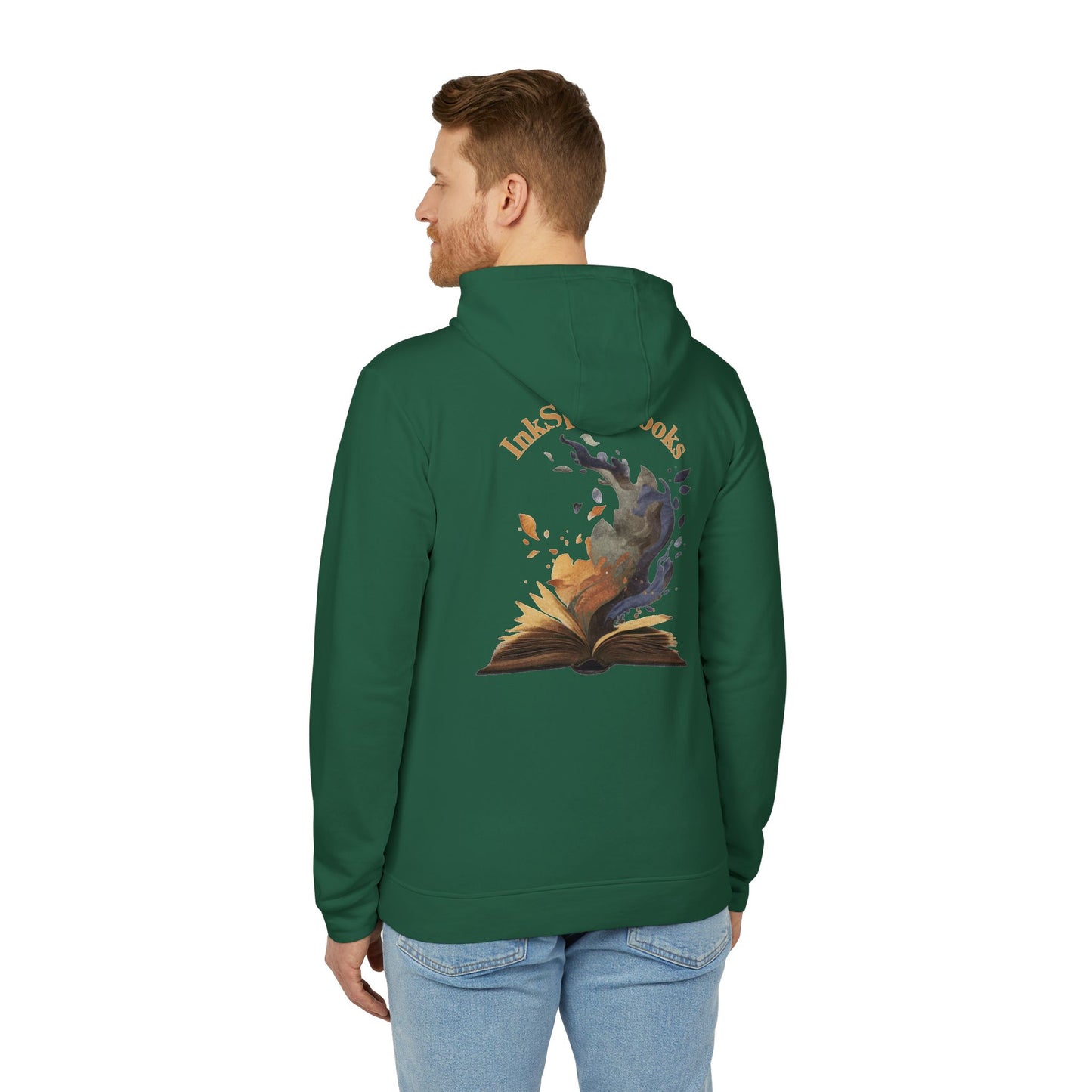 InkSpire Books Adidas Unisex Fleece Hoodie
