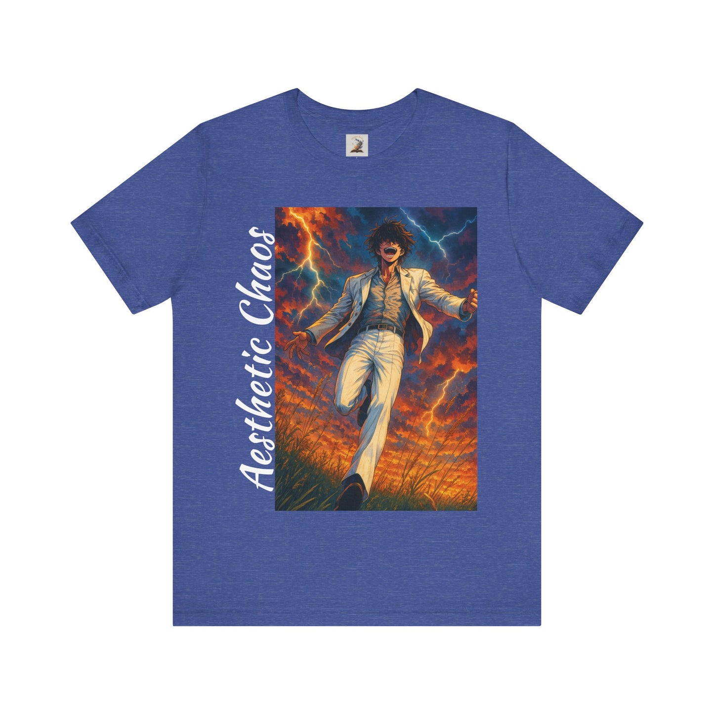 Aesthetic Chaos, Confident Villian, Unisex Jersey Short Sleeve Tee