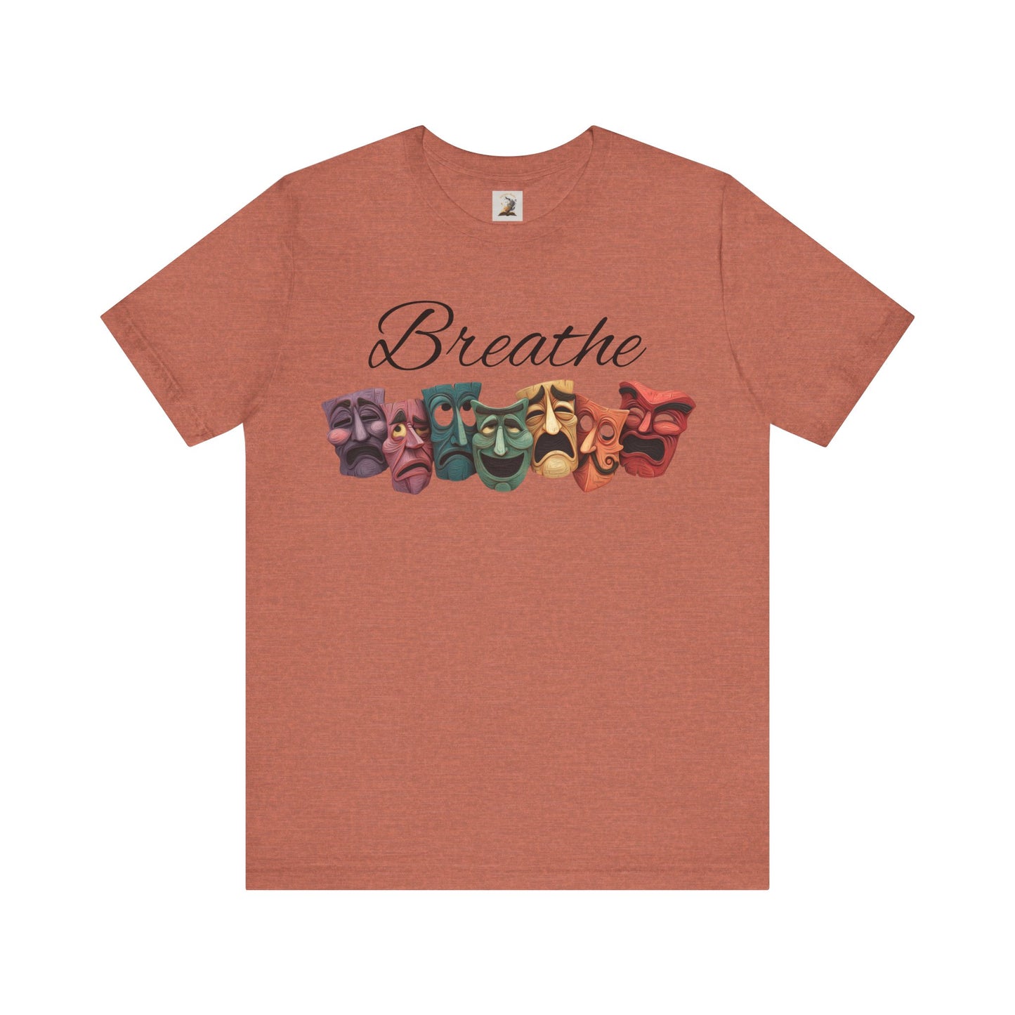 Breathe Drama mask Unisex Jersey Short Sleeve Tee