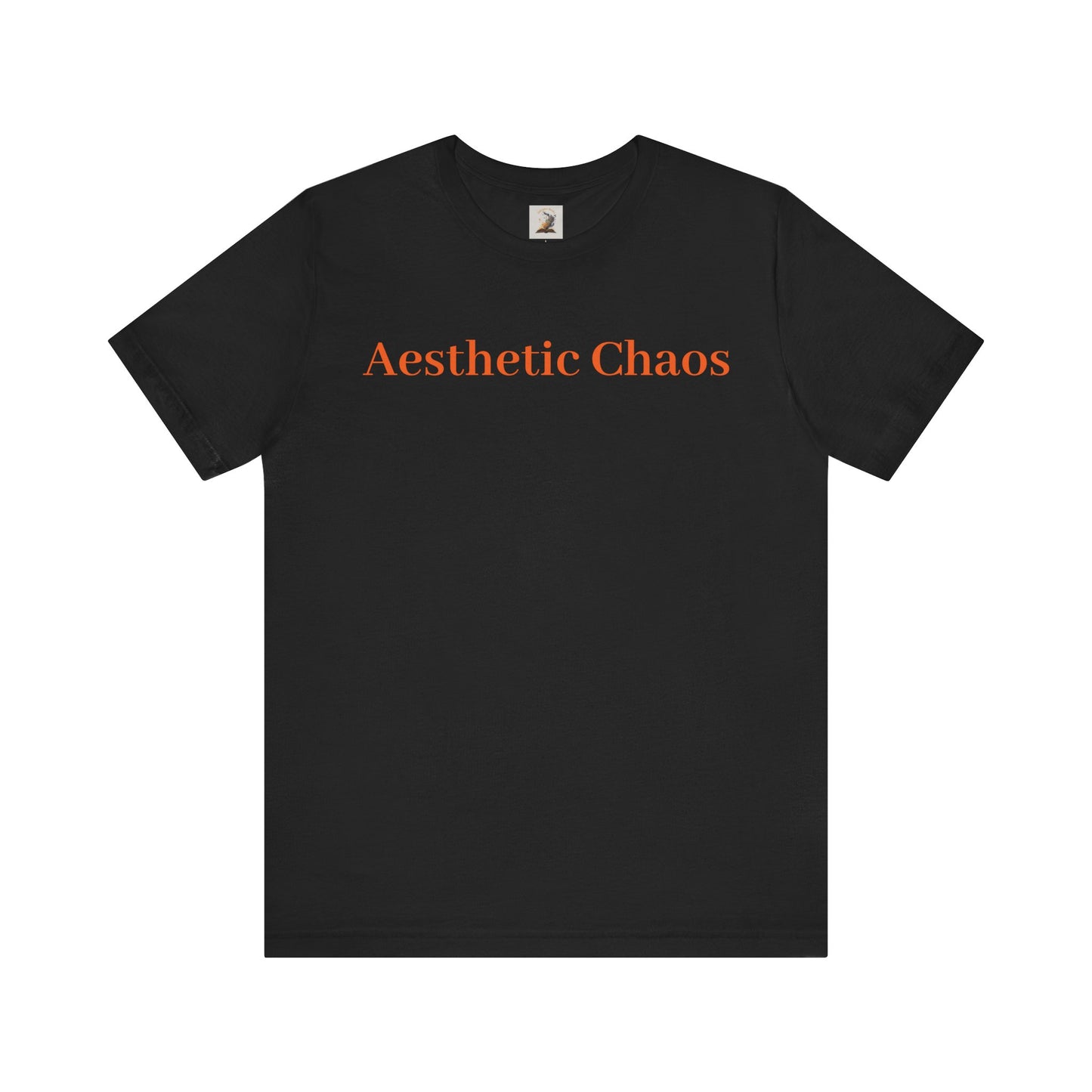 Aesthetic Chaos, Man with dragon, Unisex Jersey Short Sleeve Tee