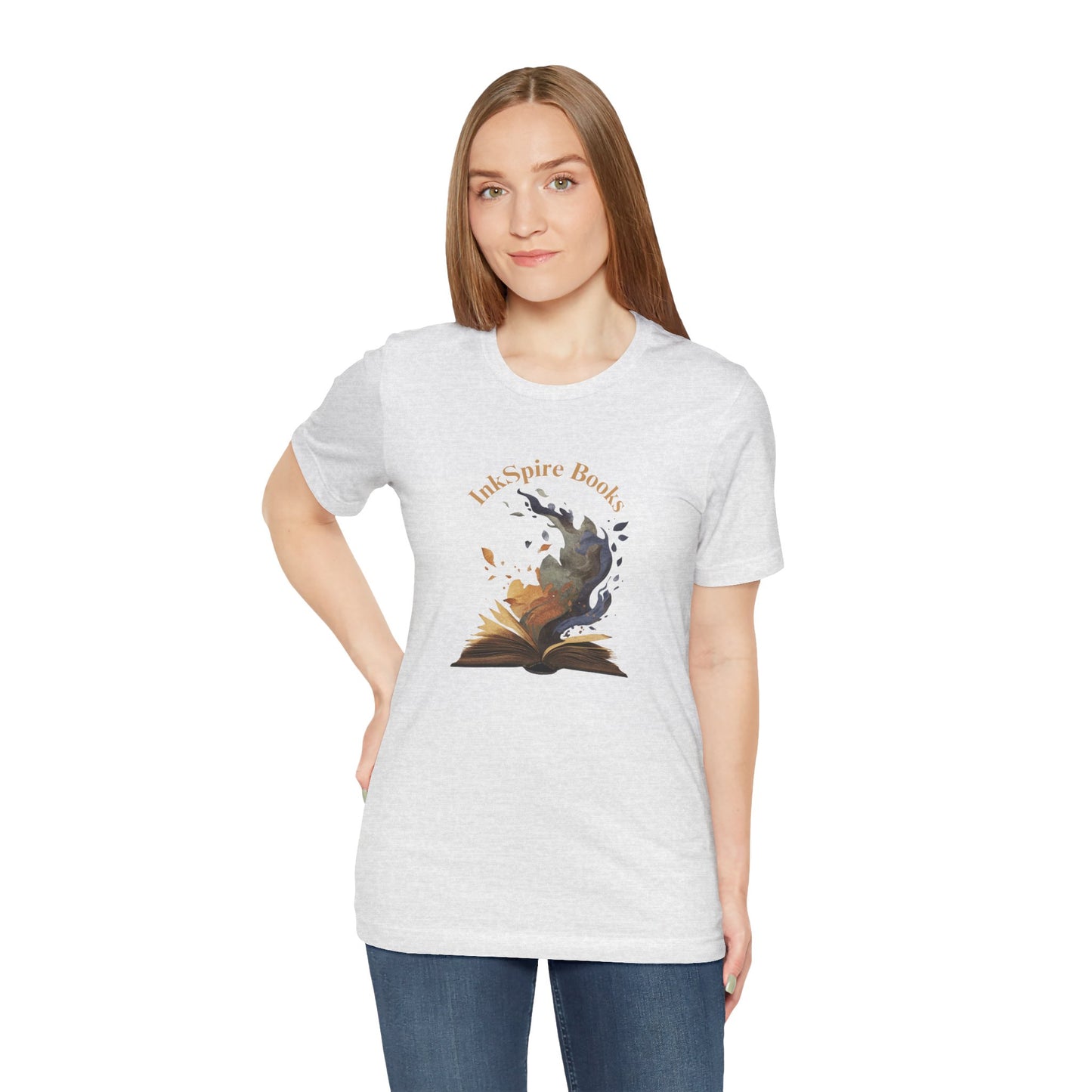InkSpire Books Logo Unisex Jersey Short Sleeve Tee