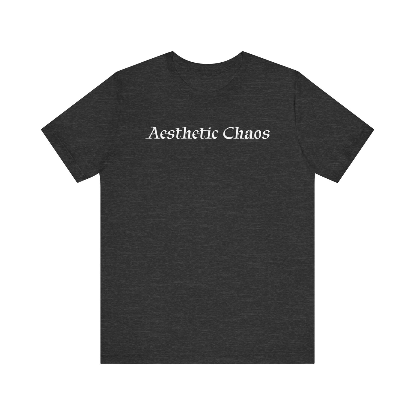 Aesthetic Chaos, Anime style, man with large sword, Unisex Jersey Short Sleeve Tee