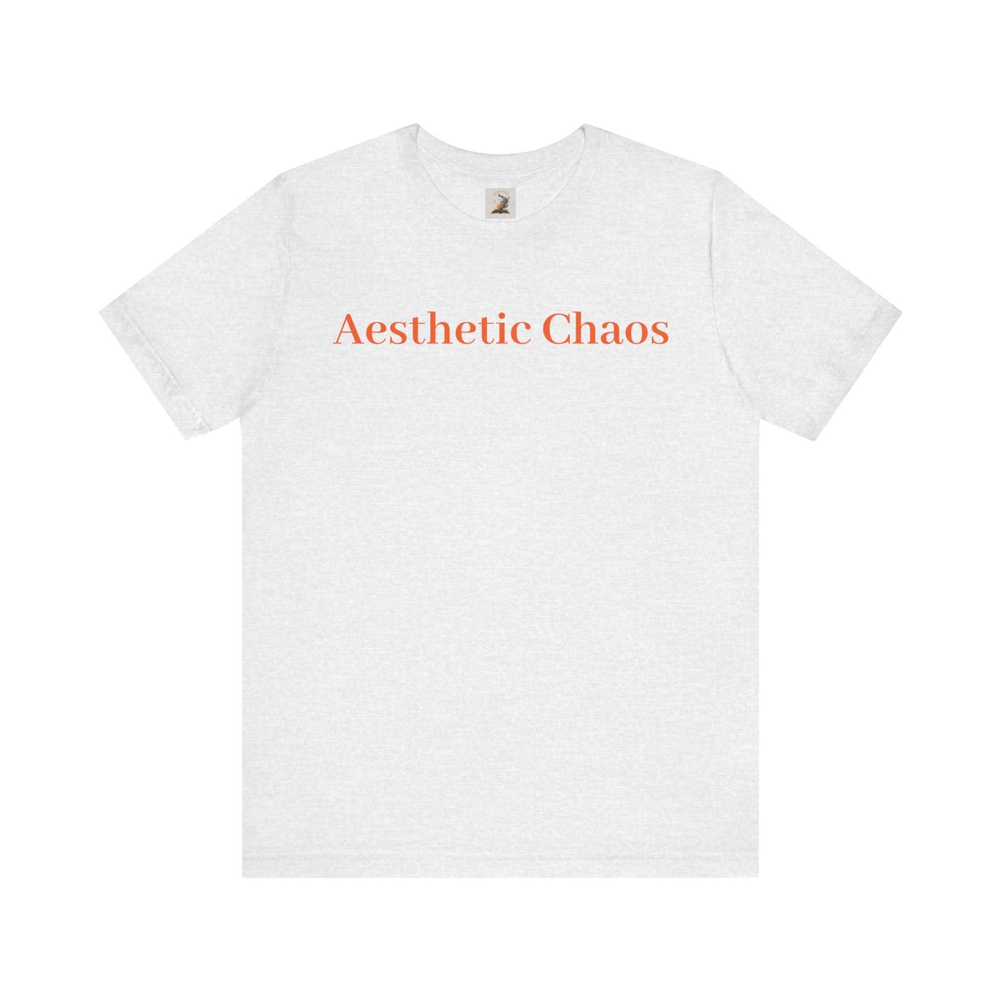 Aesthetic Chaos, Man with dragon, Unisex Jersey Short Sleeve Tee