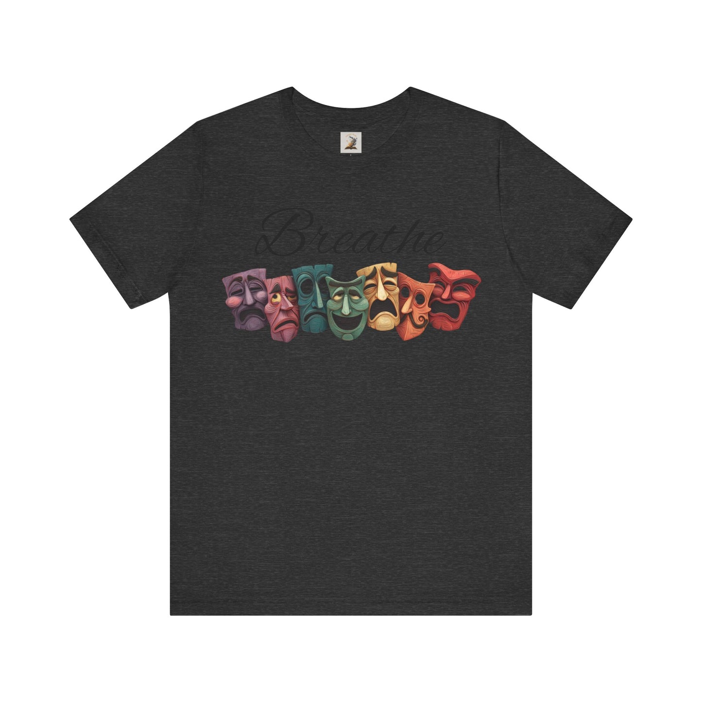 Breathe Drama mask Unisex Jersey Short Sleeve Tee