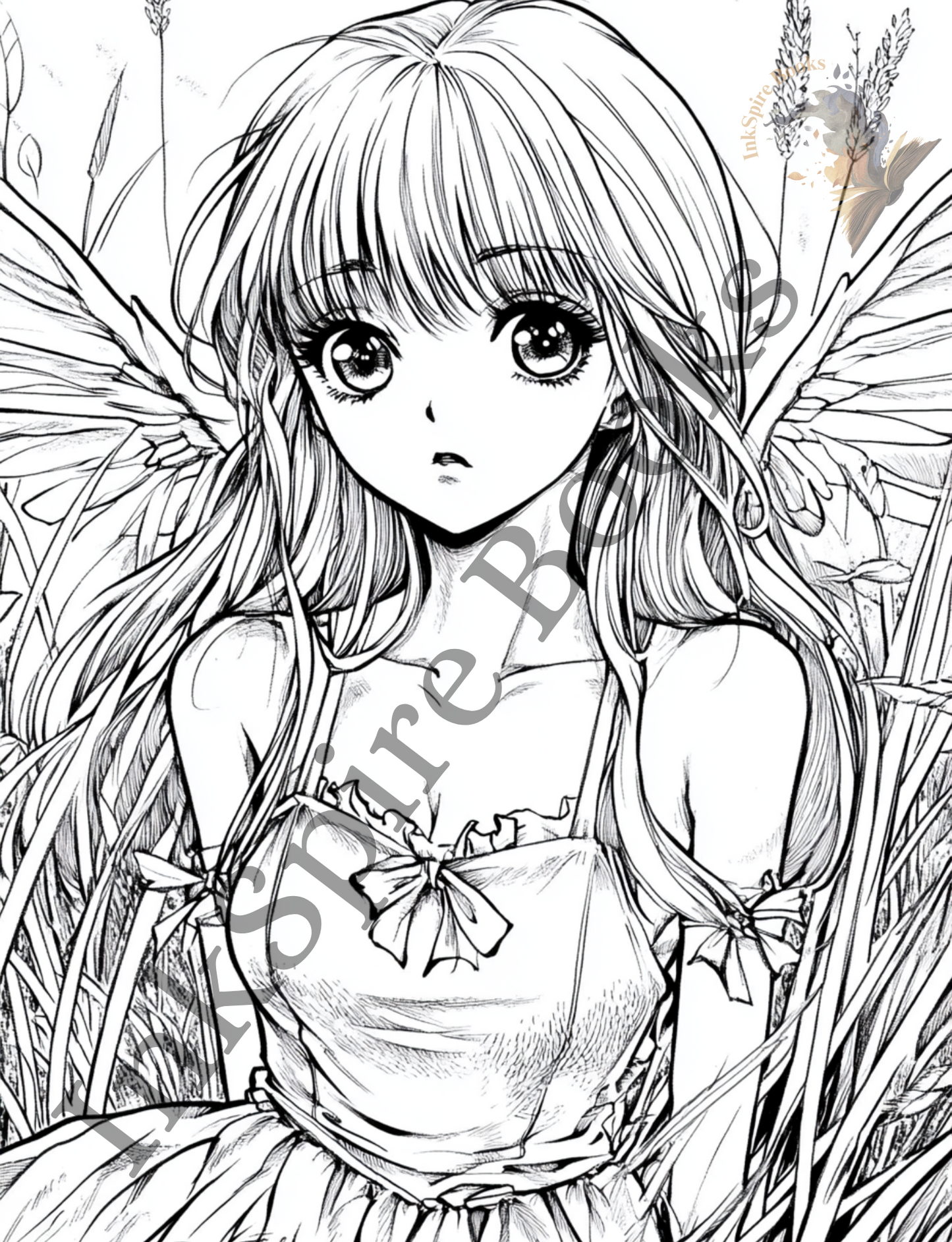 Aesthetic Chaos: Deep Souls and Inked Dreams: An Anime Coloring Book