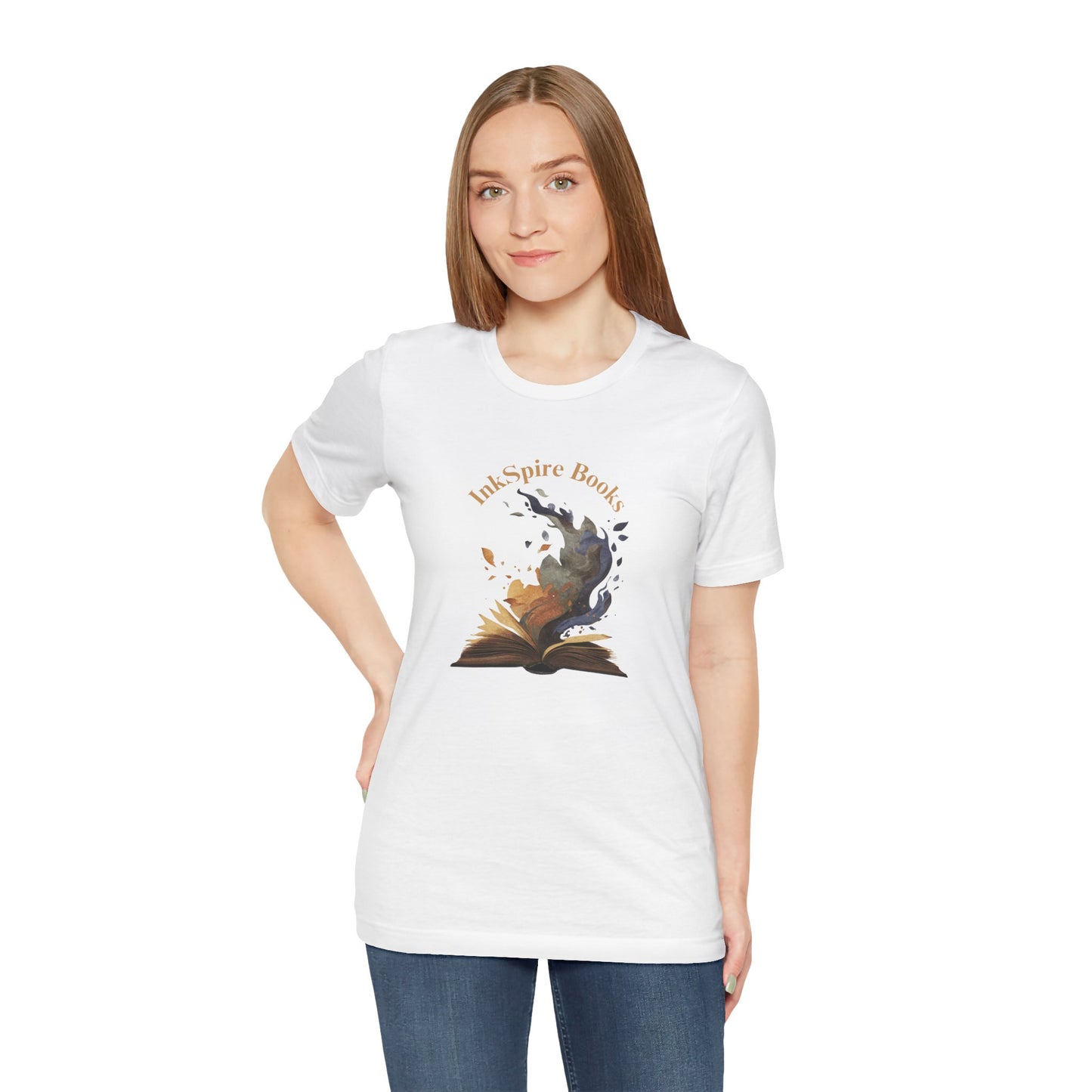 InkSpire Books Logo Unisex Jersey Short Sleeve Tee