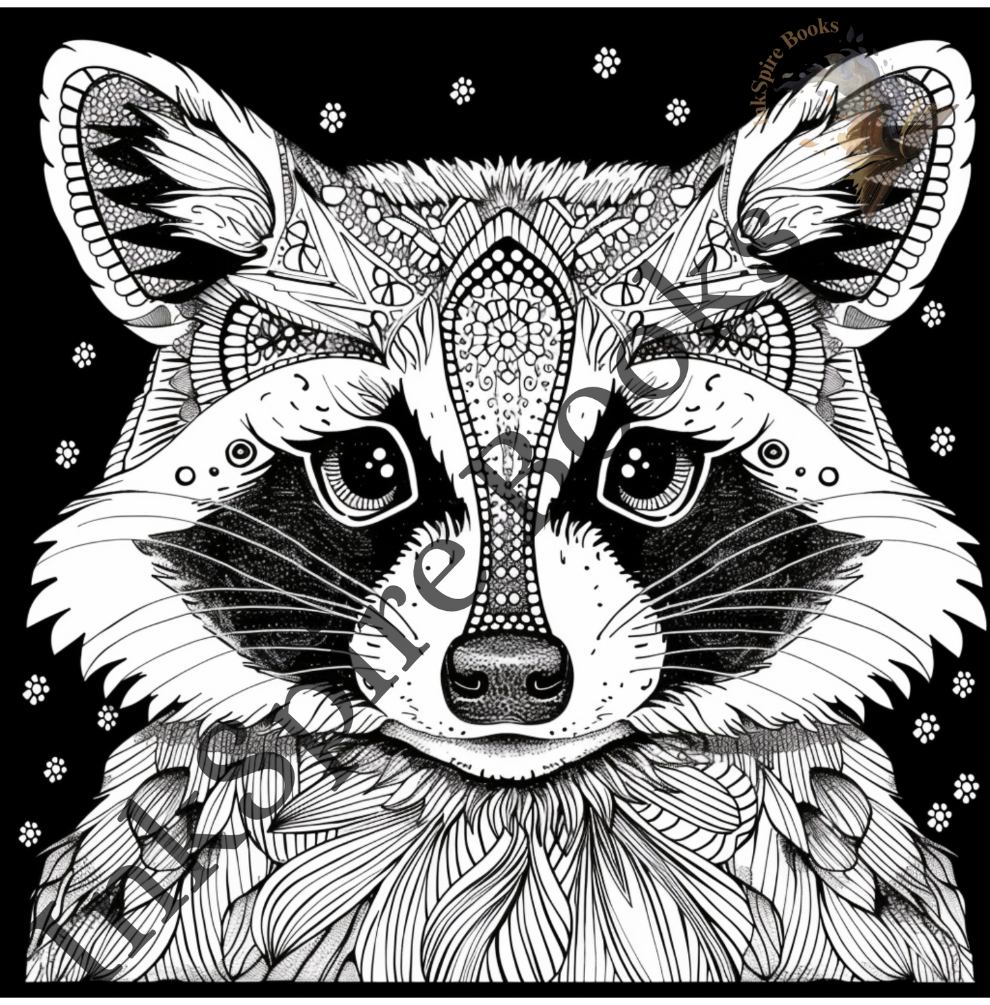 Stay Trashy: A Raccoon Coloring Book