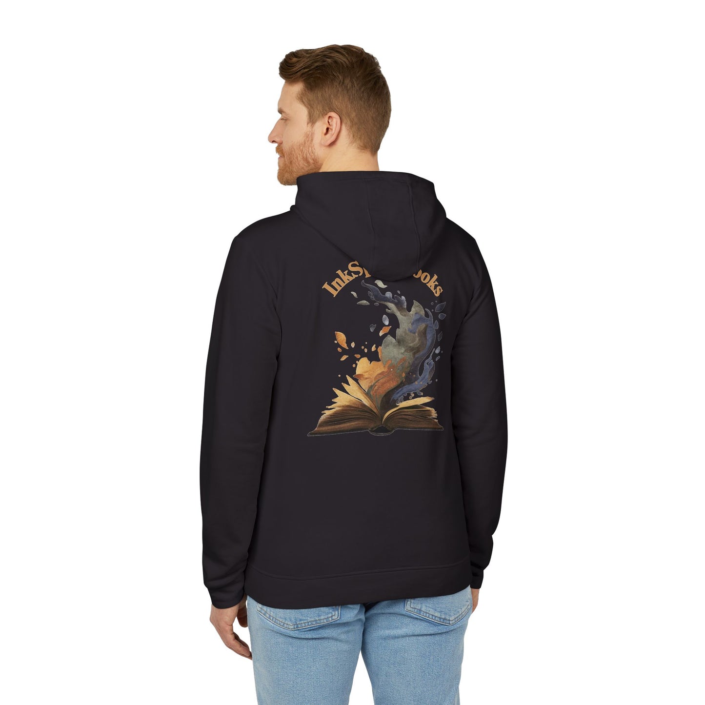 InkSpire Books Adidas Unisex Fleece Hoodie