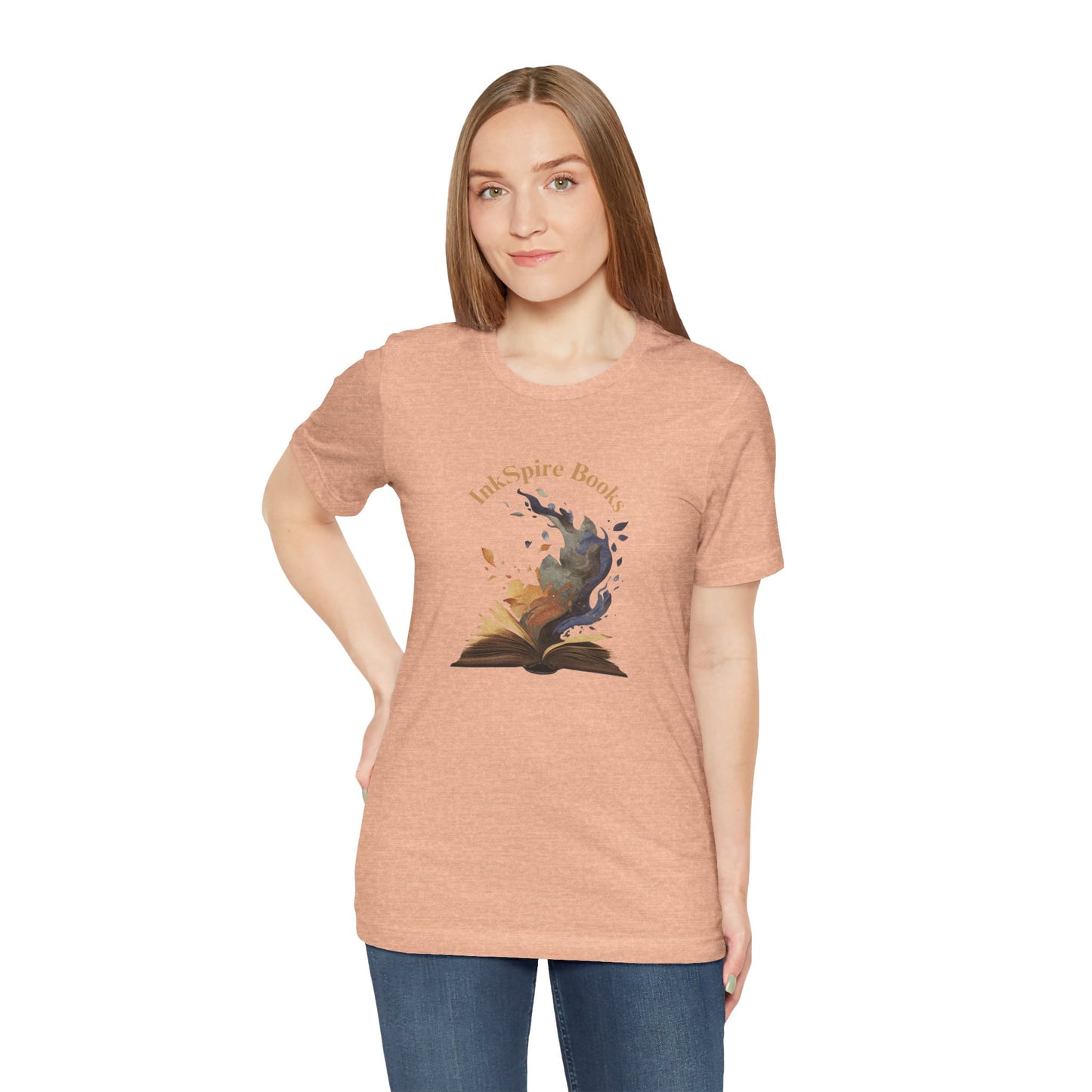 InkSpire Books Logo Unisex Jersey Short Sleeve Tee