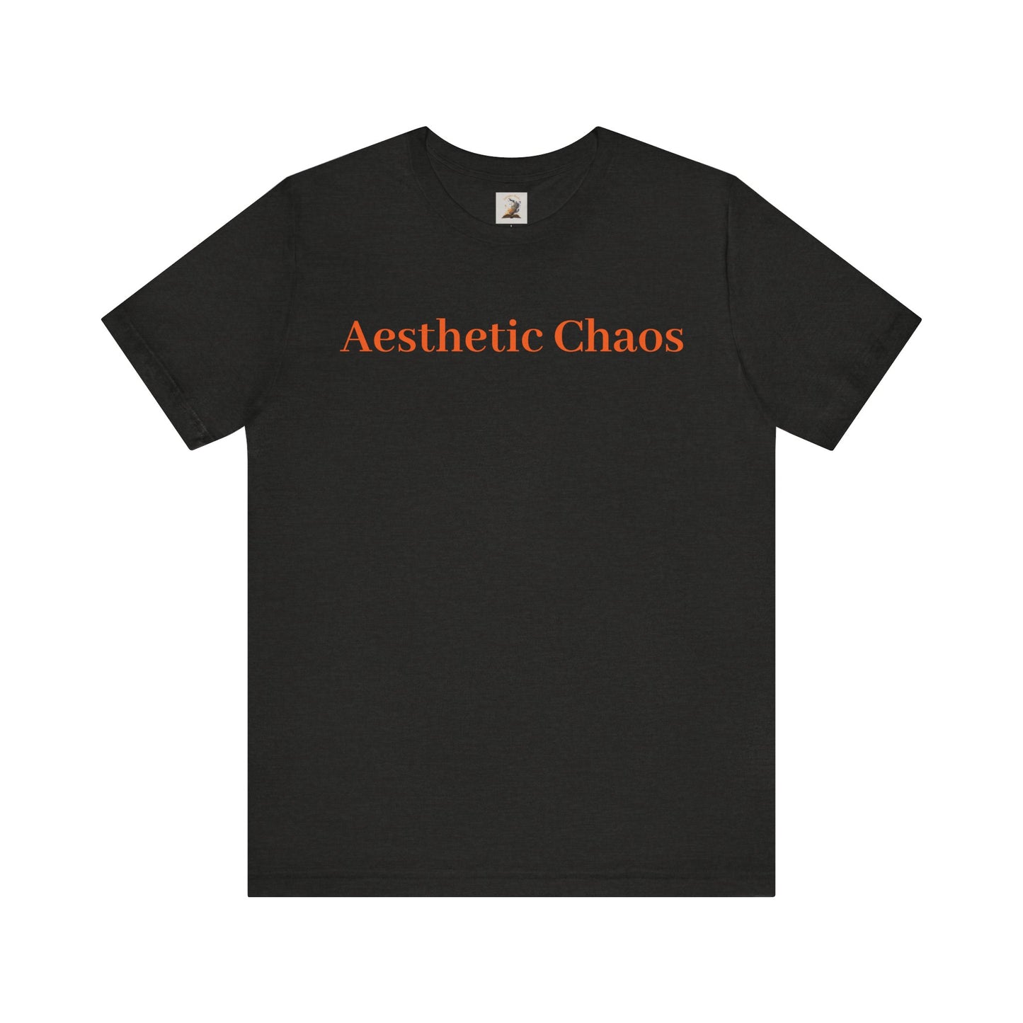 Aesthetic Chaos, Man with dragon, Unisex Jersey Short Sleeve Tee