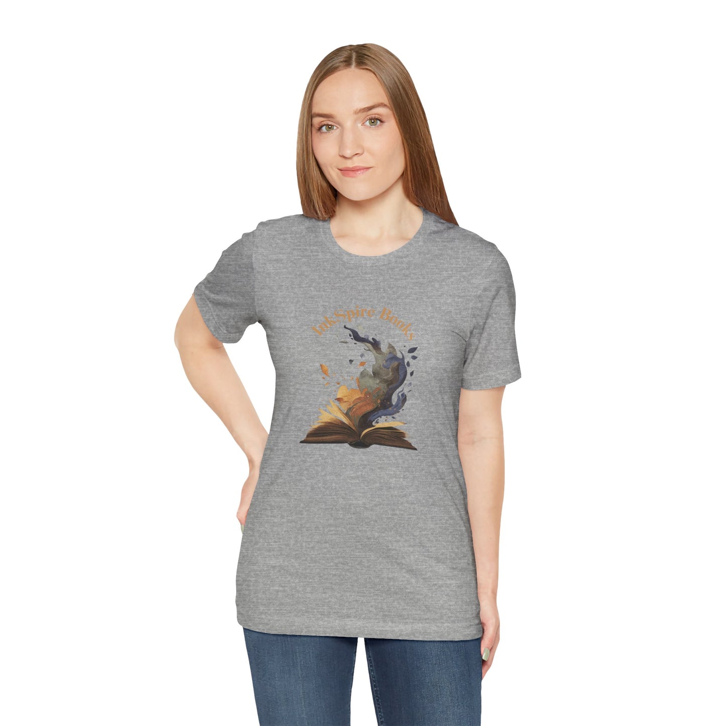 InkSpire Books Logo Unisex Jersey Short Sleeve Tee
