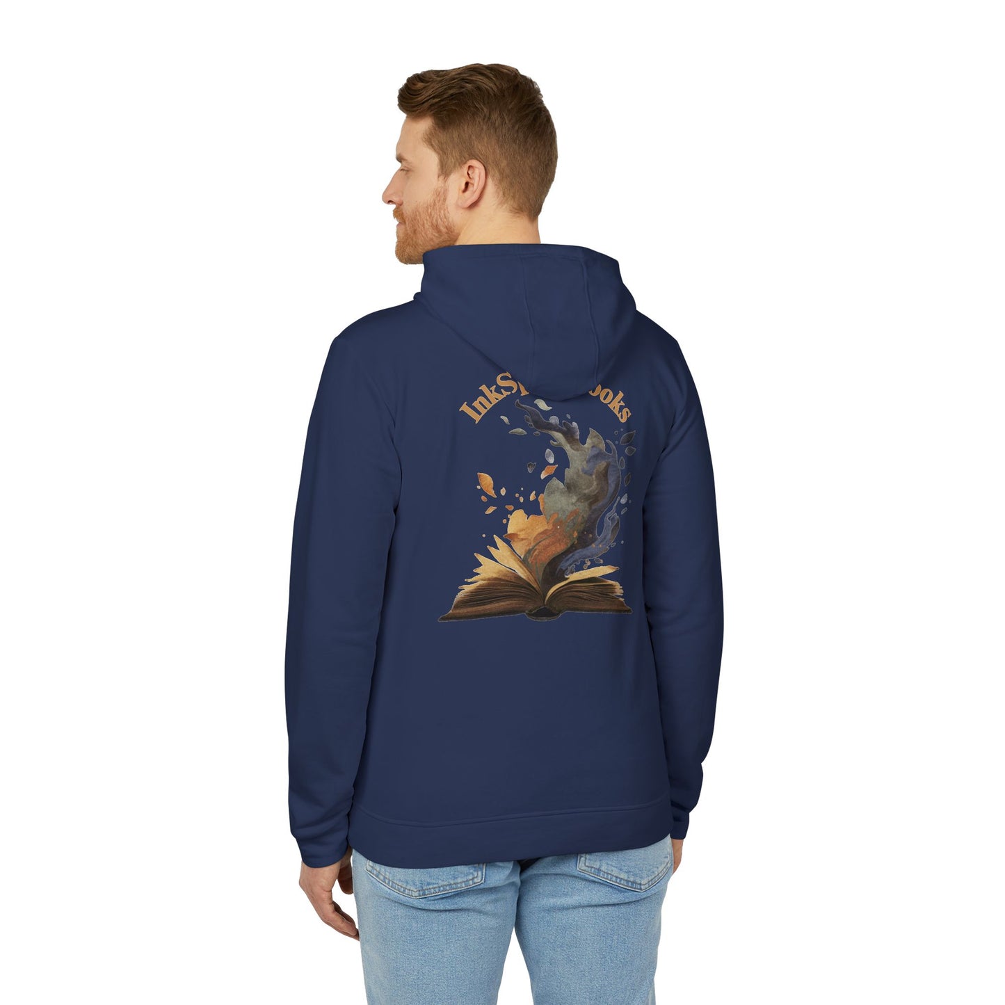 InkSpire Books Adidas Unisex Fleece Hoodie