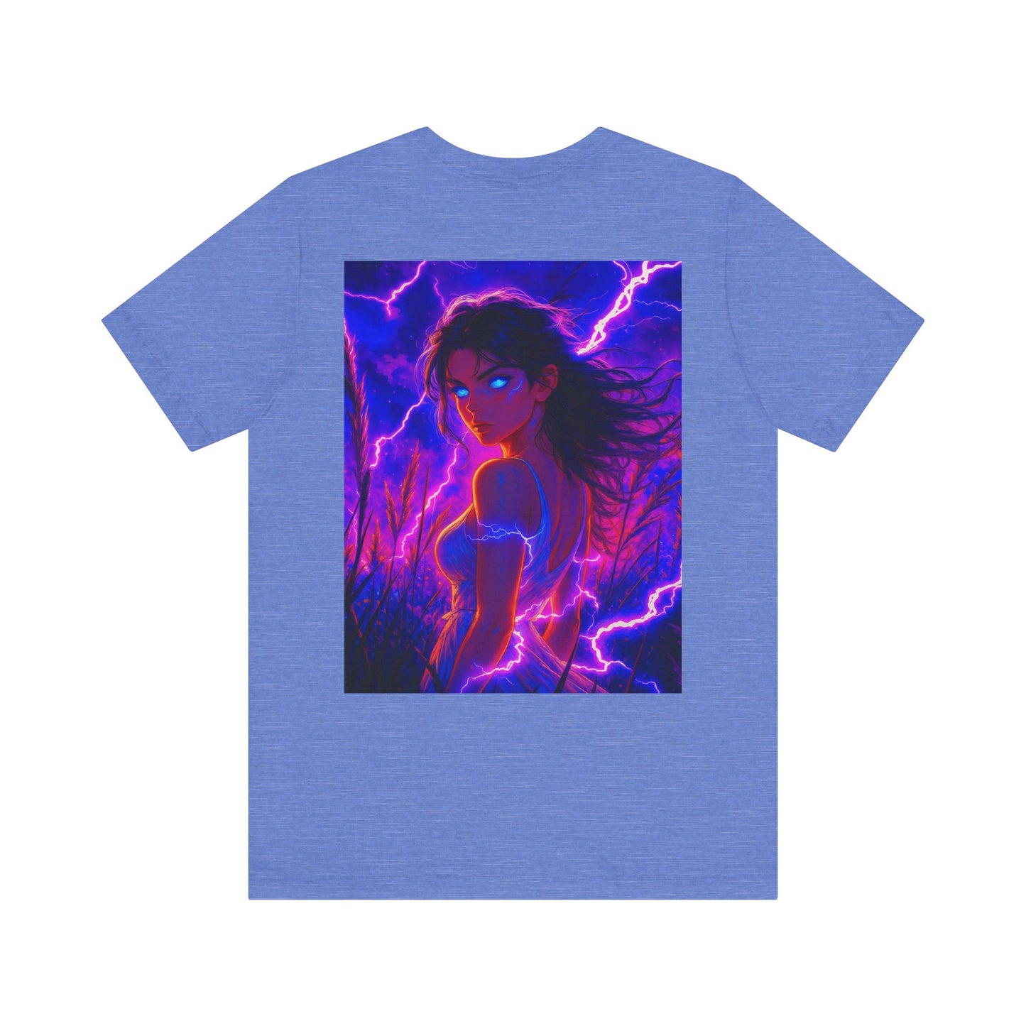 Aesthetic Chaos, Electric woman Graphic Unisex Jersey Short Sleeve Tee