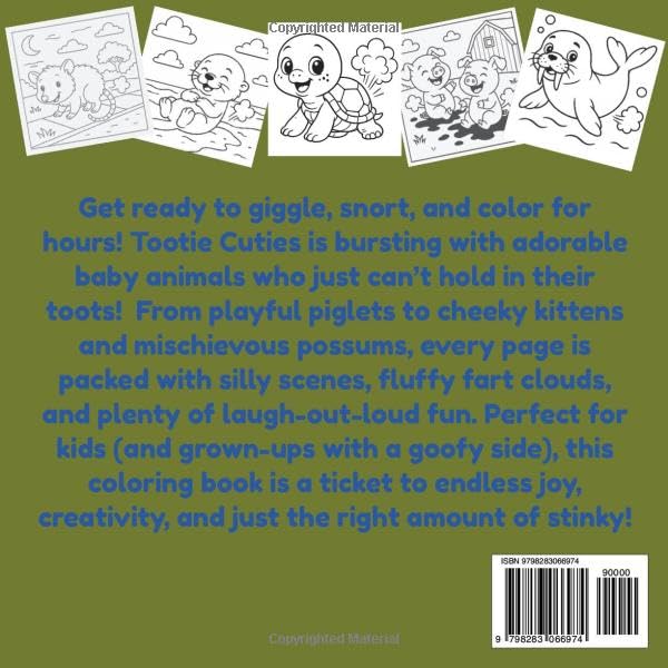 Tootie Cuties: A Farting Baby Animal Adventure