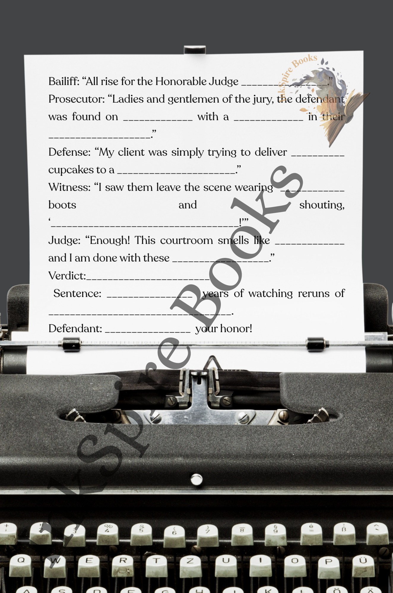 Bloodstains & Brain Games: A True Crime Activity Book