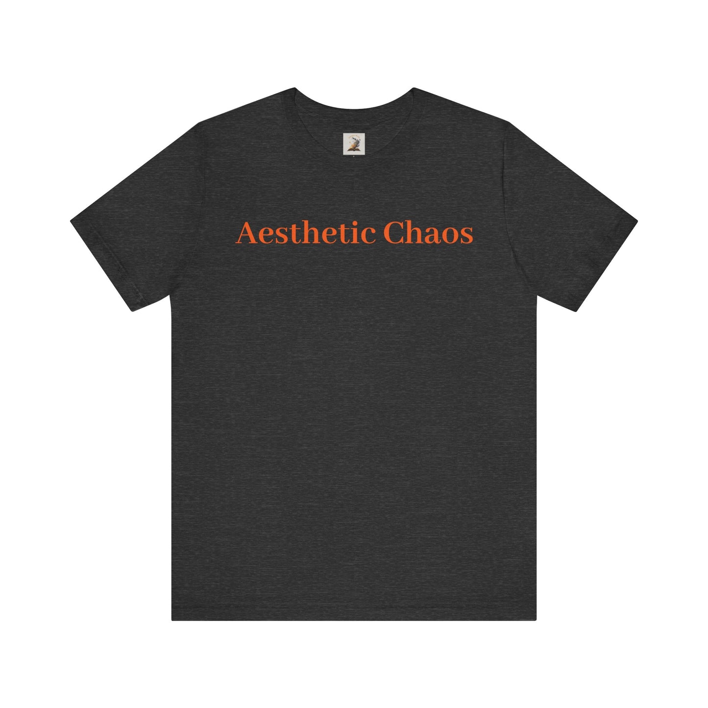 Aesthetic Chaos, Man with dragon, Unisex Jersey Short Sleeve Tee