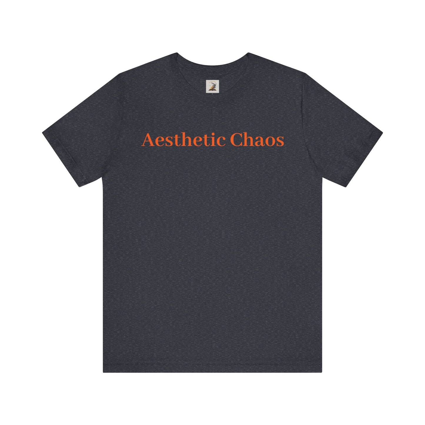 Aesthetic Chaos, Man with dragon, Unisex Jersey Short Sleeve Tee