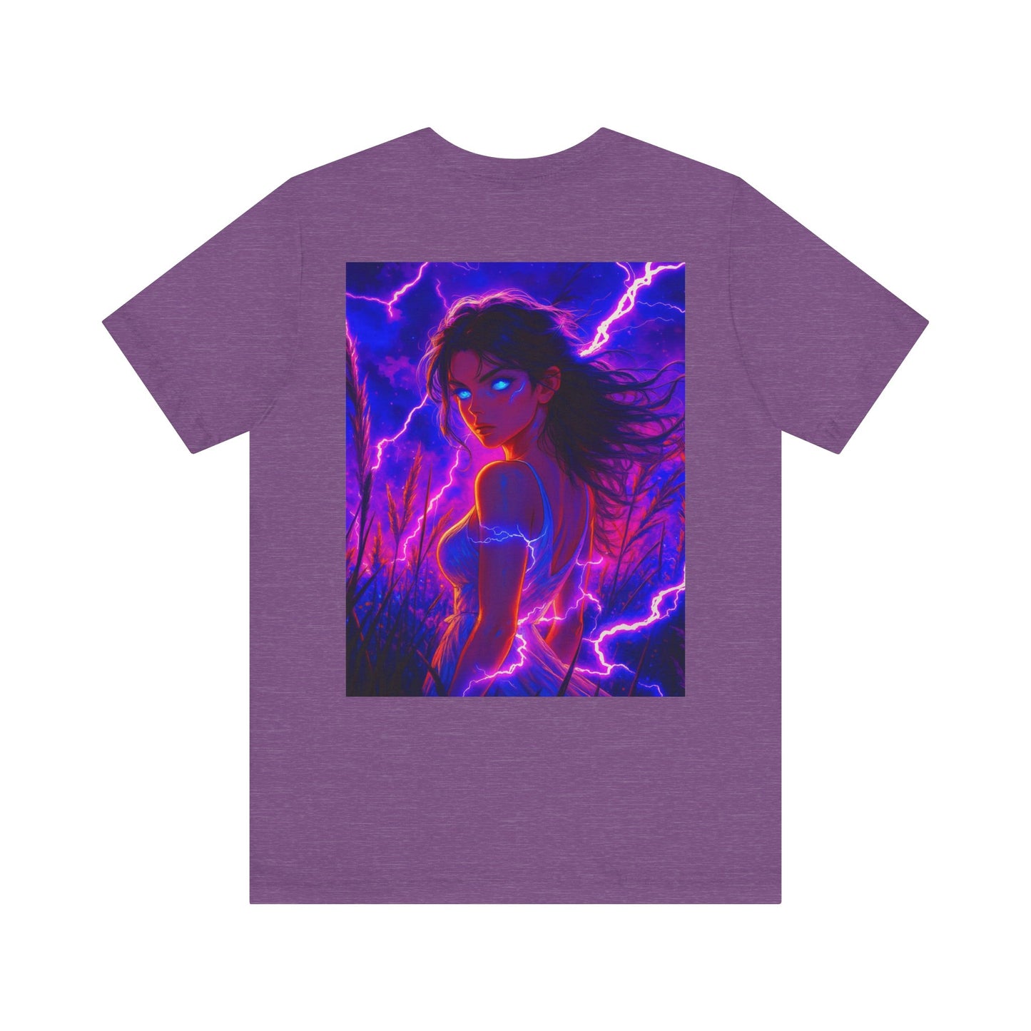 Aesthetic Chaos, Electric woman Graphic Unisex Jersey Short Sleeve Tee