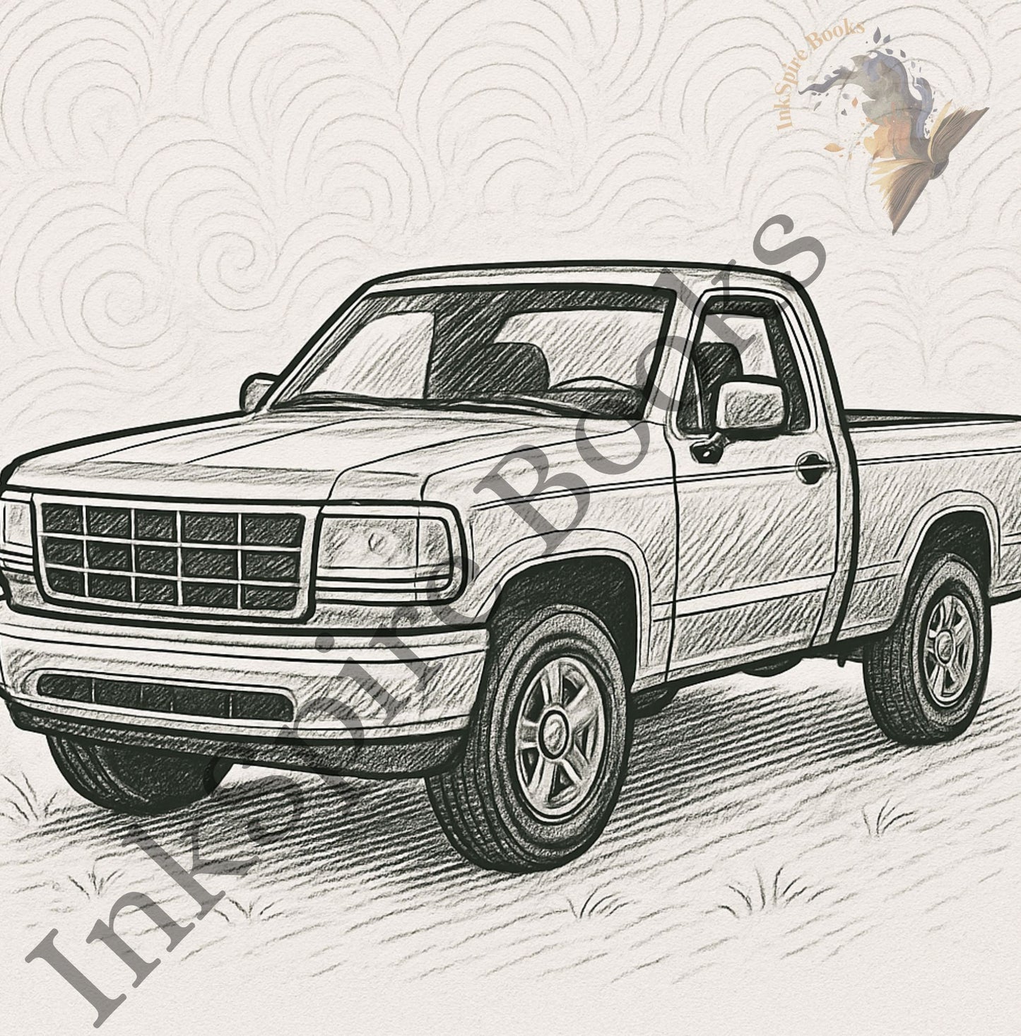 Wheels of Steel: A Truck Coloring Adventure