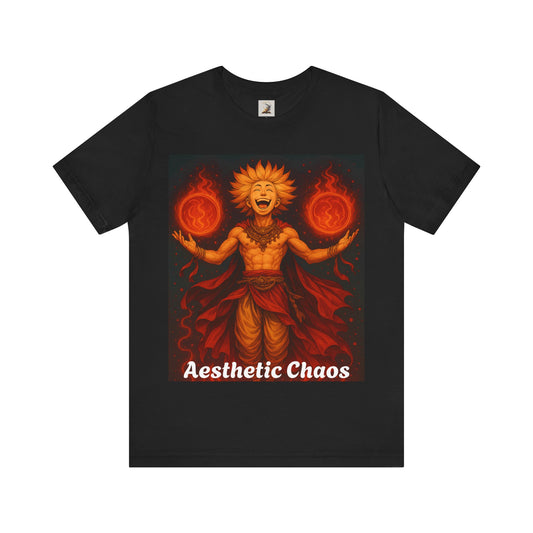 Aesthetic Chaos, anime style Unisex Jersey Short Sleeve Tee