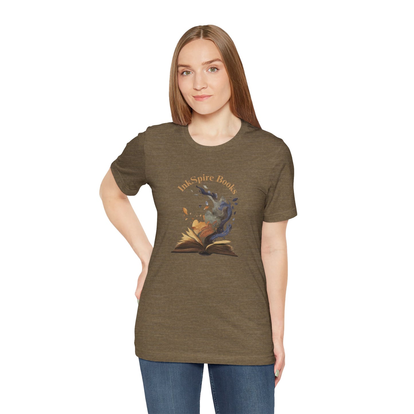 InkSpire Books Logo Unisex Jersey Short Sleeve Tee
