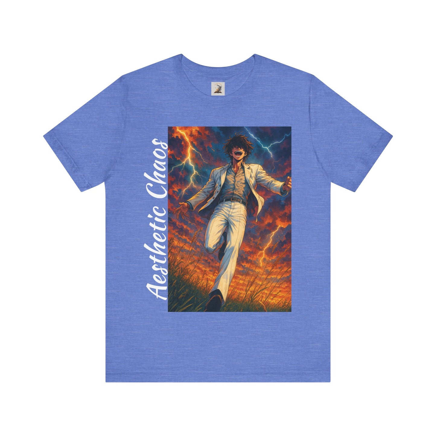 Aesthetic Chaos, Confident Villian, Unisex Jersey Short Sleeve Tee